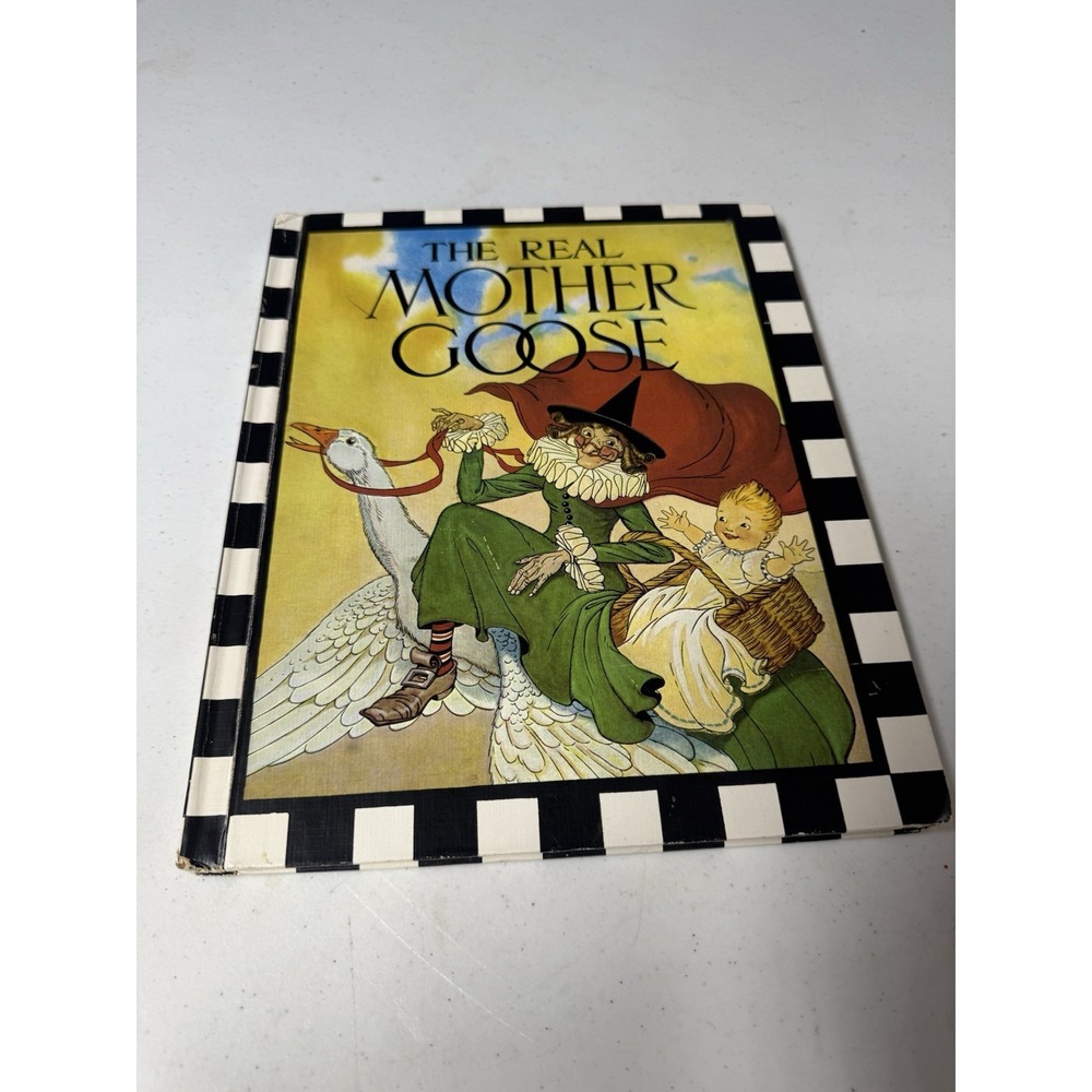 The Real Mother Goose Rand McNally -Big Book Of Nursery Rhymes (Hardcover)